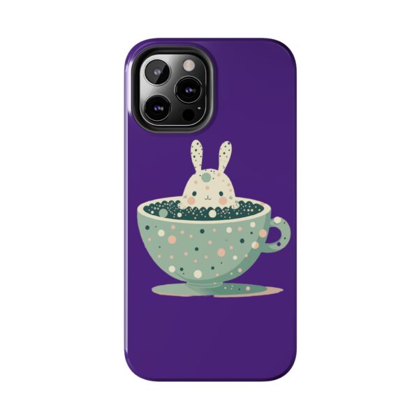 Cute Bunny in a Coffee Cup On Tough Phone Cases, Case-Mate Custom Phone Case For iPhone Series - Image 37