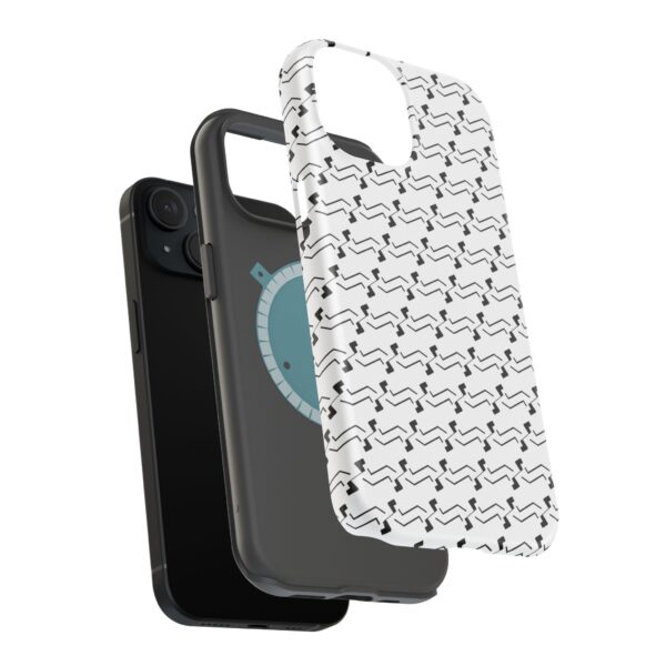 Zigzag stripes | Magnetic Tough Case For iPhone - Image 72