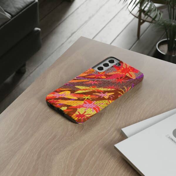 Rainbow Designs Stunning Flowers On Tough Cases Custom Phone Cases For iPhone Google Pixel and Samsung Series - Image 90