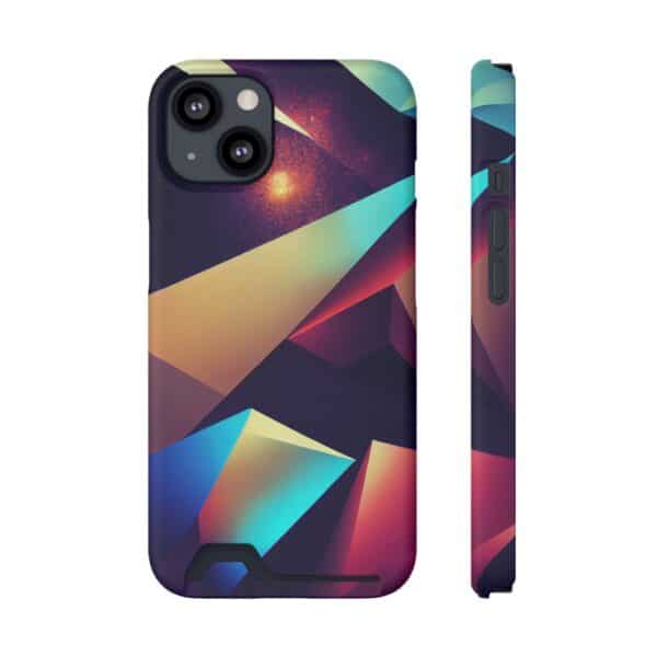 Rainbow Designs Phone Case With Card Holder For iPhone and Samsung - Image 29