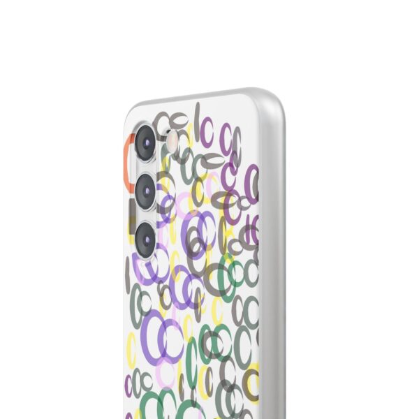 Colorful. Circles Flexi Cases For iPhone Samsung - Image 214