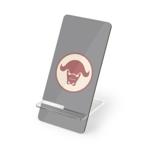 Buffalo Face | Mobile Display Stand for Smartphones | Grey