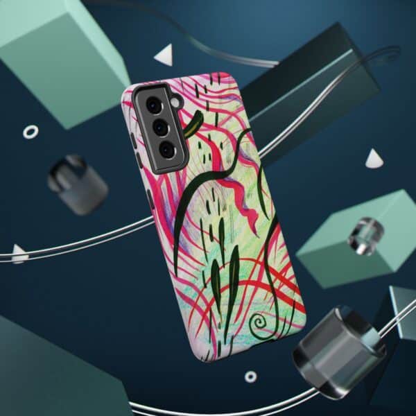 Abstract On Impact-Resistant Cases Custom Phone Cases For iPhone and Samsung Galaxy Series - Image 26