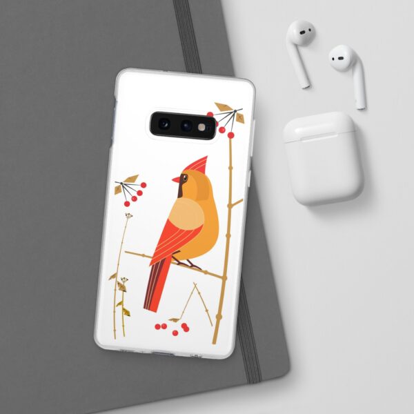 Red Cardinal Female On Flexi Cases Custom Phone Cases For iPhone and Samsung Series - Image 30