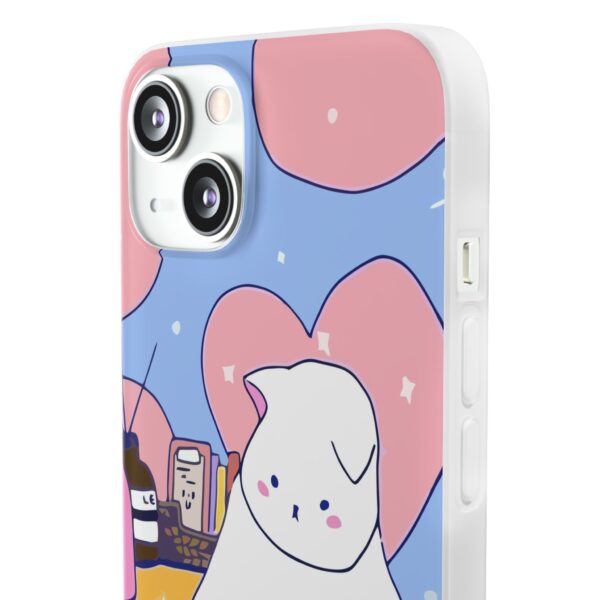 White Cat Flexi Cases For Samsung and iPhone - Image 128