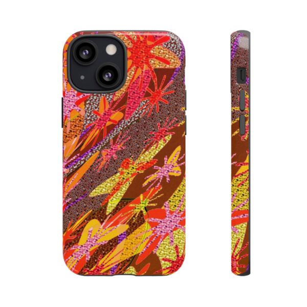 Rainbow Designs Stunning Flowers On Tough Cases Custom Phone Cases For iPhone Google Pixel and Samsung Series - Image 43