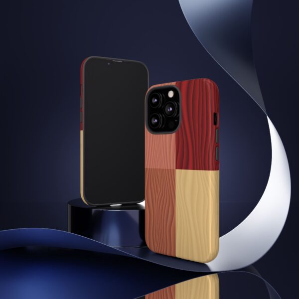 Wood Grain Tough Cases Custom Phone Cases For iPhone Google Pixel and Samsung Series - Image 48