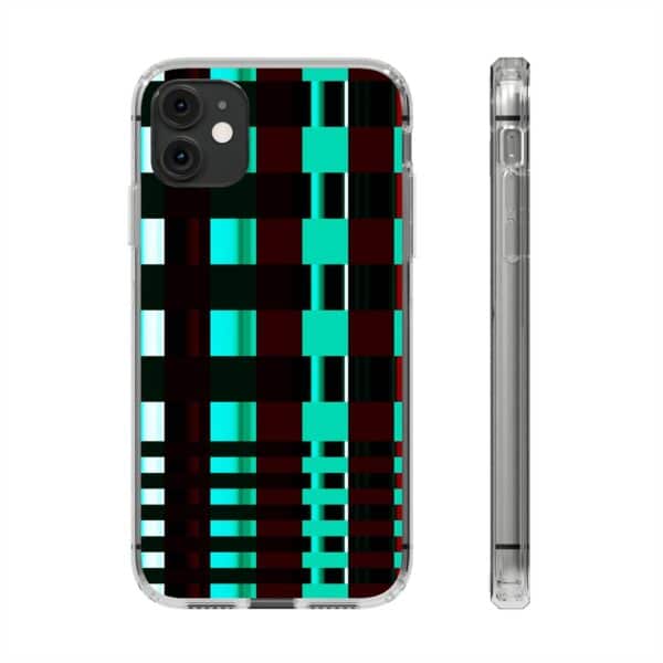 Irregular Geometric Shapes Clear Cases For Samsung and iPhone - Image 34