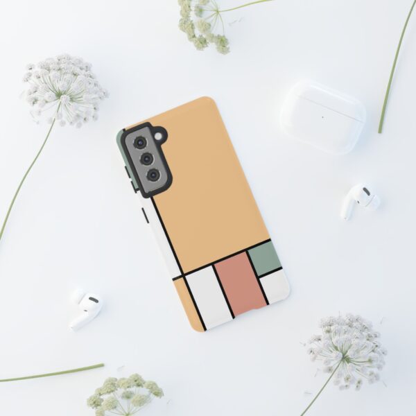 Mondrian Art On Tough Cases Custom Phone Cases For iPhone Google Pixel and Samsung Series - Image 56