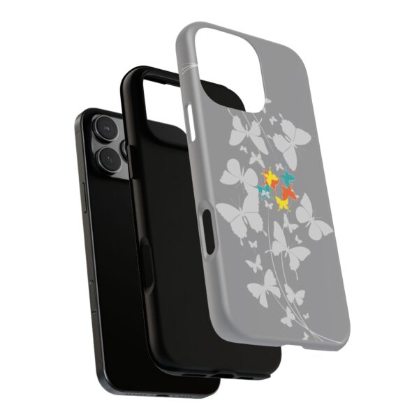 Butterfly Design Tough Case Phone Cover For iPhone - Image 129