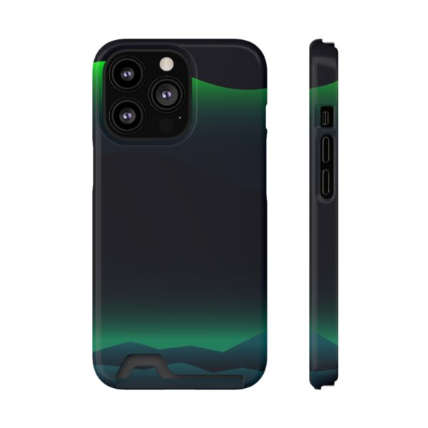 Aurora Lights On Phone Case With Card Holder Custom Phone Cases For iPhone and Samsung - Image 121