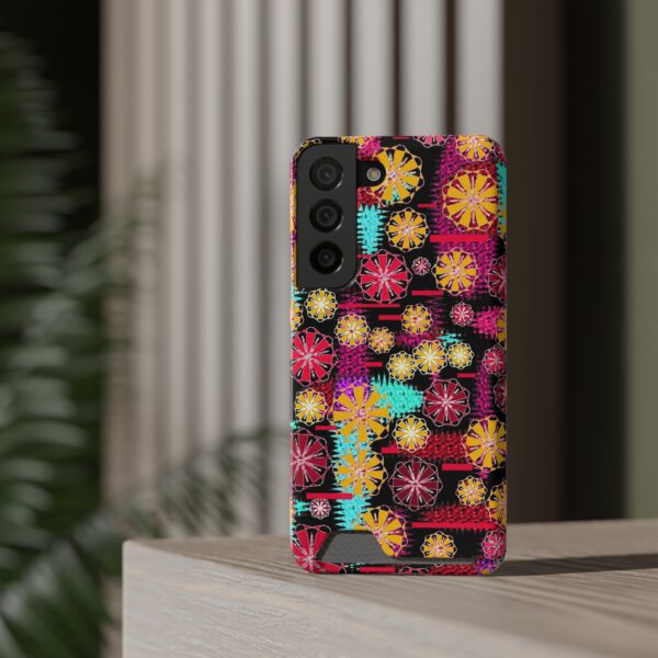 Rainbow Designs Phone Case With Card Holder For iPhone and Samsung - Image 4