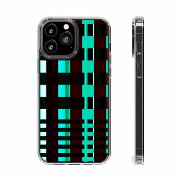 Irregular Geometric Shapes Clear Cases For Samsung and iPhone - Image 10