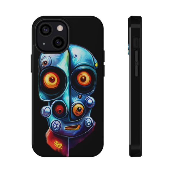 Rainbow Designs Robot On Impact-Resistant Cases Custom Phone Cases For iPhone and Samsung Series. - Image 7
