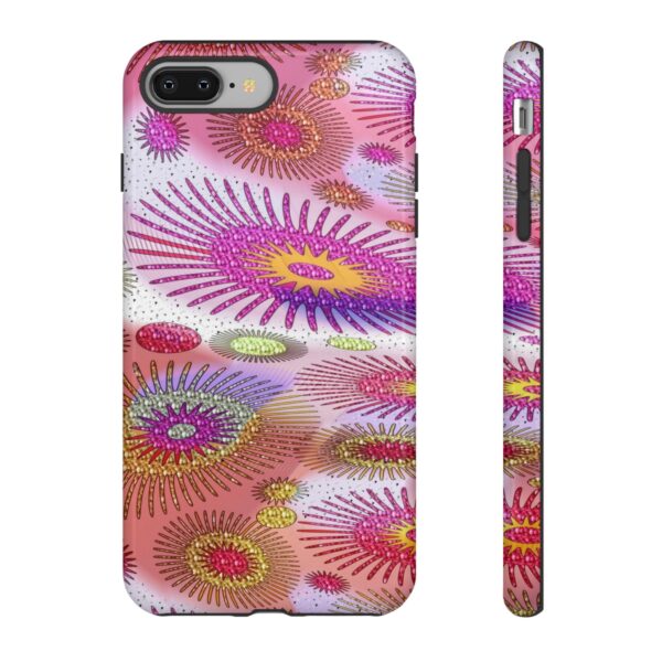 Rainbow Designs Stunning Flowers On Tough Cases Custom Phone Cases For iPhone Google Pixel and Samsung Series - Image 3