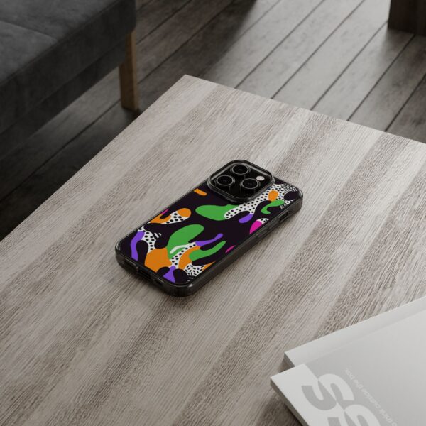 Colorful shapes Clear Cases For Samsung iPhone - Image 57