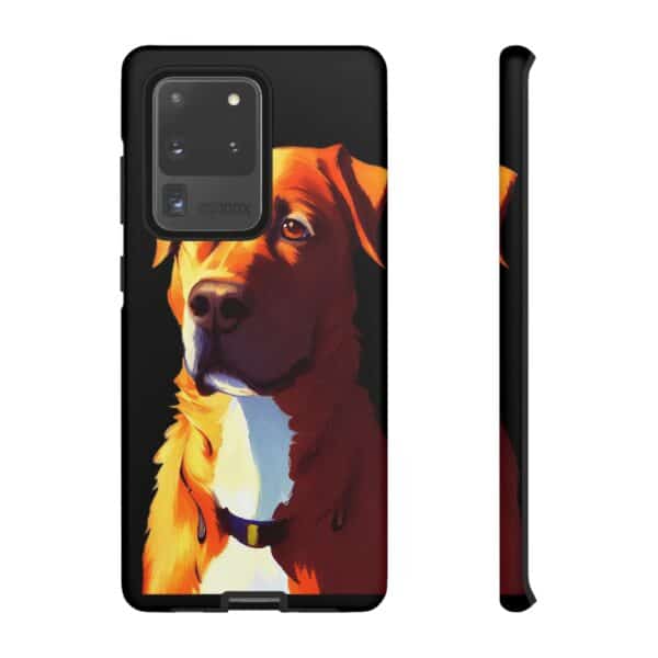 Dog Portrait On Tough Cases Custom Phone Cases For iPhone Google Pixel and Samsung Series. - Image 28