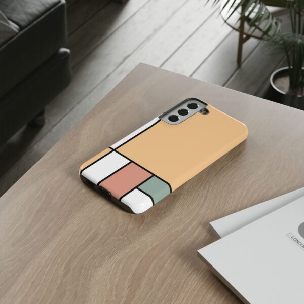 Mondrian Art On Tough Cases Custom Phone Cases For iPhone Google Pixel and Samsung Series - Image 88