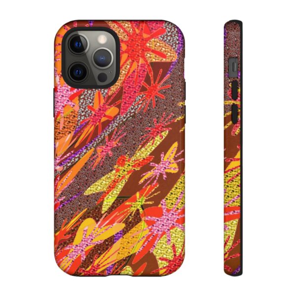 Rainbow Designs Stunning Flowers On Tough Cases Custom Phone Cases For iPhone Google Pixel and Samsung Series - Image 35