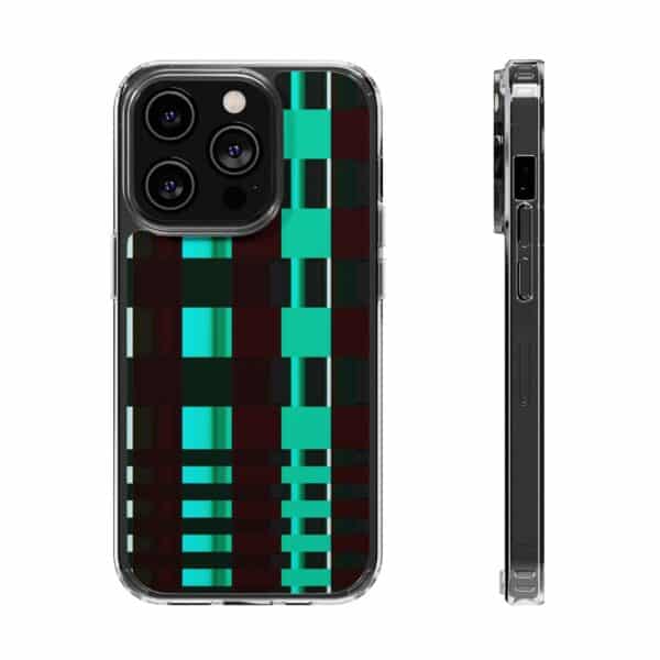 Irregular Geometric Shapes Clear Cases For Samsung and iPhone - Image 56