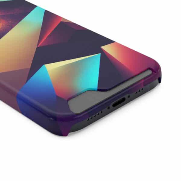 Rainbow Designs Phone Case With Card Holder For iPhone and Samsung - Image 26