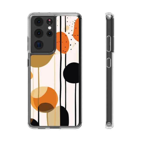 Orange Floral and Polka Dot Clear Cases - Image 19