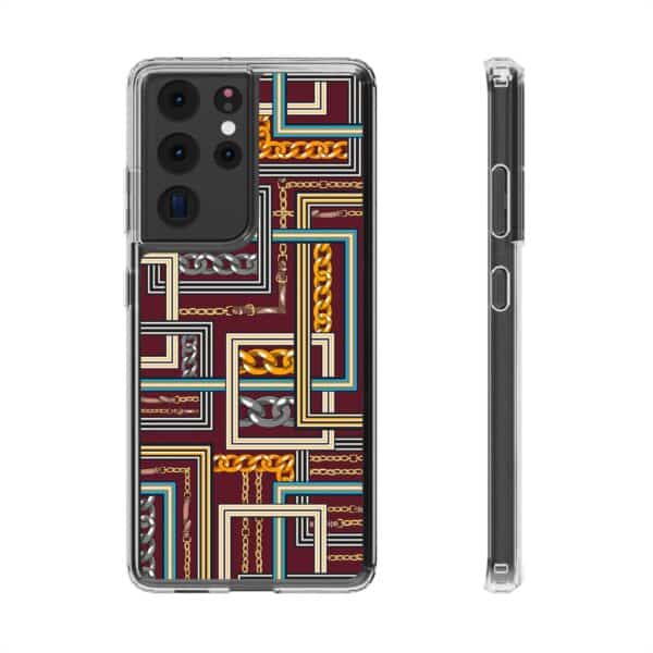 Digital Pattern Clear Cases For iPhone and Samsung - Image 19