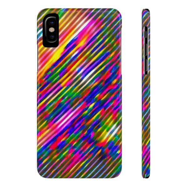 Abstract Colorful Design Slim Phone Cases Case-Mate Custom Phone Cases For iPhone and Samsung Series - Image 3