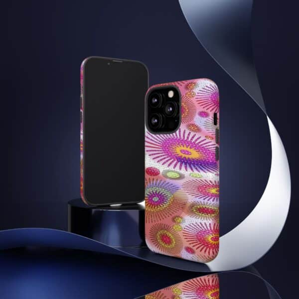 Rainbow Designs Stunning Flowers On Tough Cases Custom Phone Cases For iPhone Google Pixel and Samsung Series - Image 50
