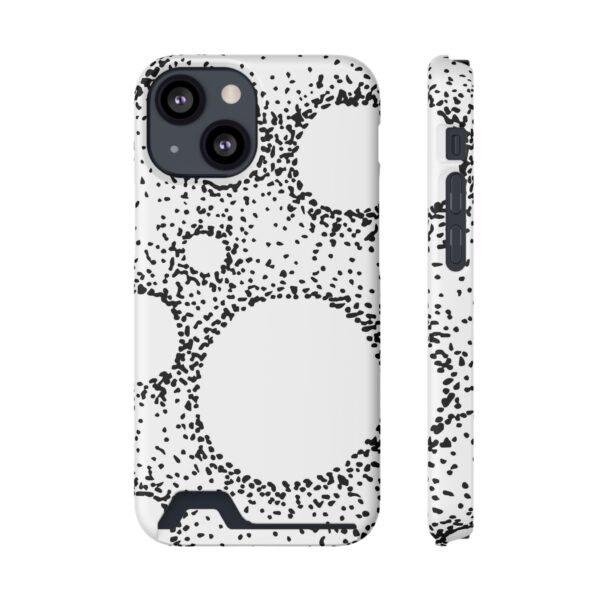 Rounded Shapes Phone Case With Card Holder Custom Phone Case For iPhone and Samsung - Image 117