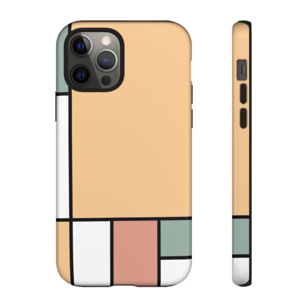 Mondrian Art On Tough Cases Custom Phone Cases For iPhone Google Pixel and Samsung Series - Image 35