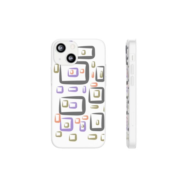 Colorful Circles Gingham Flexi Cases For iPhone and Samsung - Image 139