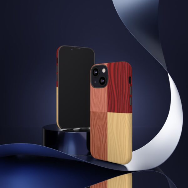 Wood Grain Tough Cases Custom Phone Cases For iPhone Google Pixel and Samsung Series - Image 46