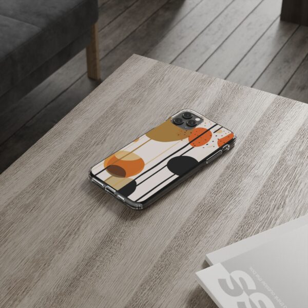 Orange Floral and Polka Dot Clear Cases - Image 41