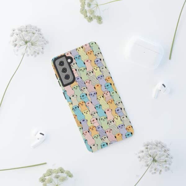 Rainbow Designs Merkats On Tough Cases Custom Phone Cases For iPhone and Samsung Series. - Image 60