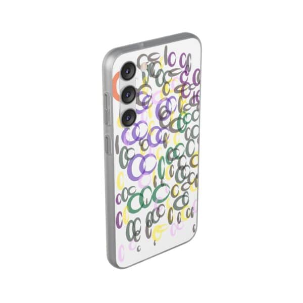Colorful. Circles Flexi Cases For iPhone Samsung - Image 247