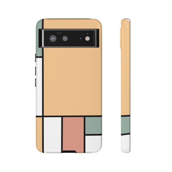 Mondrian Art On Tough Cases Custom Phone Cases For iPhone Google Pixel and Samsung Series - Image 71