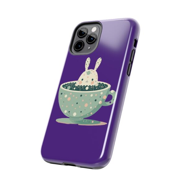 Cute Bunny in a Coffee Cup On Tough Phone Cases, Case-Mate Custom Phone Case For iPhone Series - Image 18