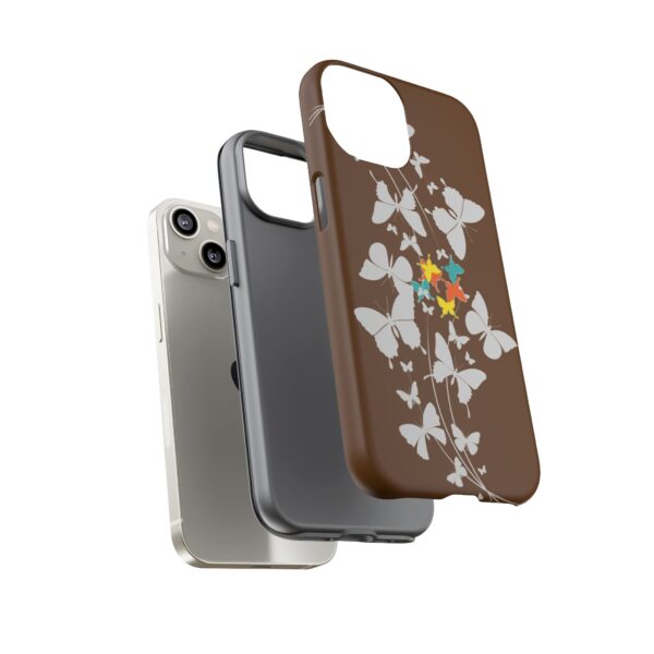 Butterfly Design Tough Case Phone Cover For iPhone - Image 56