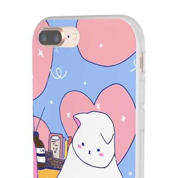 White Cat Flexi Cases For Samsung and iPhone - Image 5