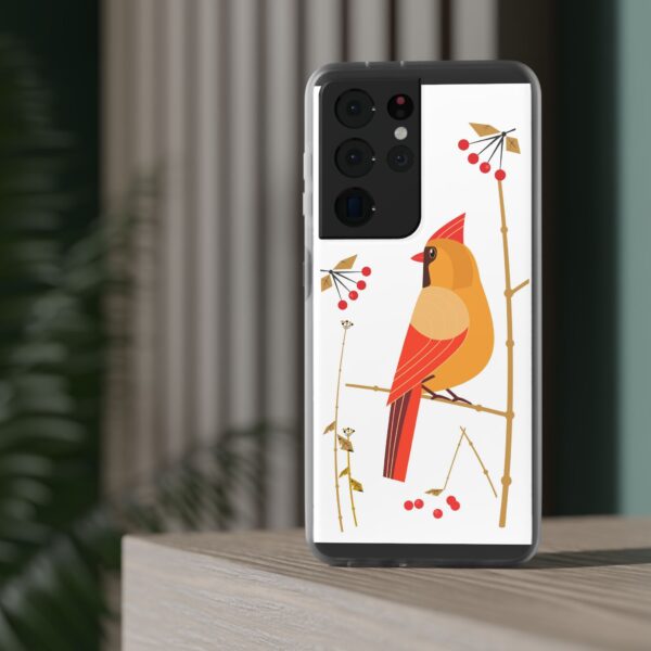 Red Cardinal Female On Flexi Cases Custom Phone Cases For iPhone and Samsung Series - Image 163