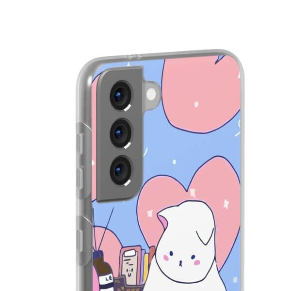 White Cat Flexi Cases For Samsung and iPhone - Image 165