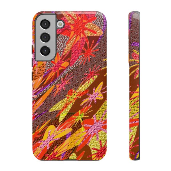 Rainbow Designs Stunning Flowers On Tough Cases Custom Phone Cases For iPhone Google Pixel and Samsung Series - Image 87