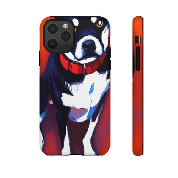 Dog Portrait On Tough Cases Custom Phone Cases For iPhone Google Pixel and Samsung Series. - Image 22