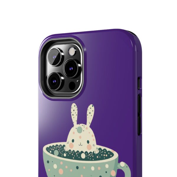 Cute Bunny in a Coffee Cup On Tough Phone Cases, Case-Mate Custom Phone Case For iPhone Series - Image 39