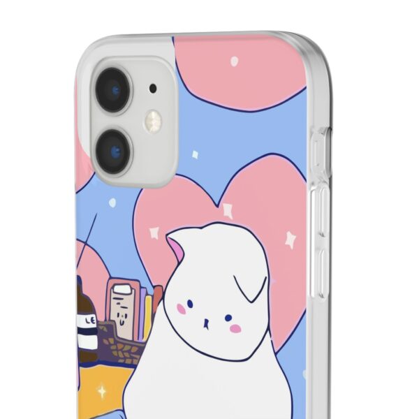 White Cat Flexi Cases For Samsung and iPhone - Image 56