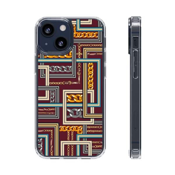 Digital Pattern Clear Cases For iPhone and Samsung - Image 4
