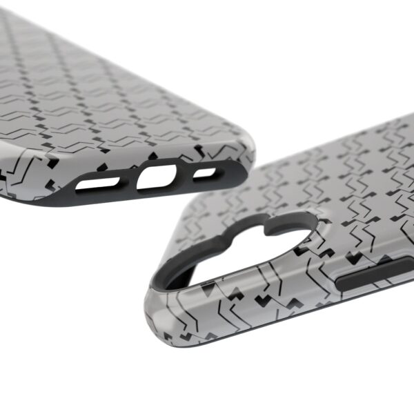 Zigzag stripes | Magnetic Tough Case For iPhone - Image 100