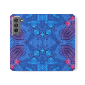 Colorful Abstract Art Flip Cases Custom Phone Cases For iPhone and Samsung Series