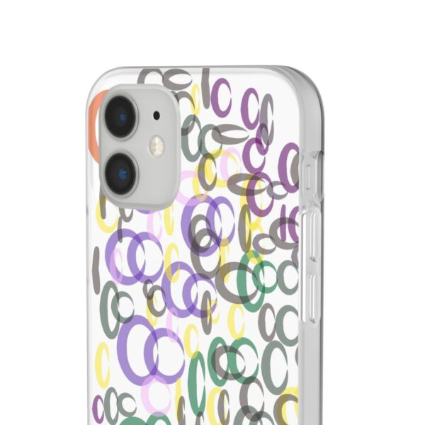 Colorful. Circles Flexi Cases For iPhone Samsung - Image 72